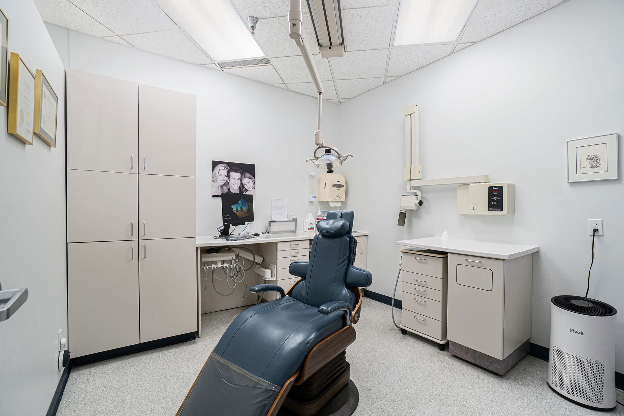 Clinic hallway inside Rideauview Mall